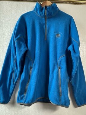Antigua Man O War Golf Fleece 1/4 Zip Pullover-medium